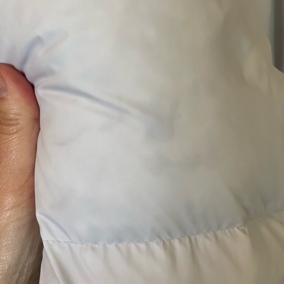 Nike x Sacai Mens down parka puffer jacket white gray Large - Picture 9 of 16